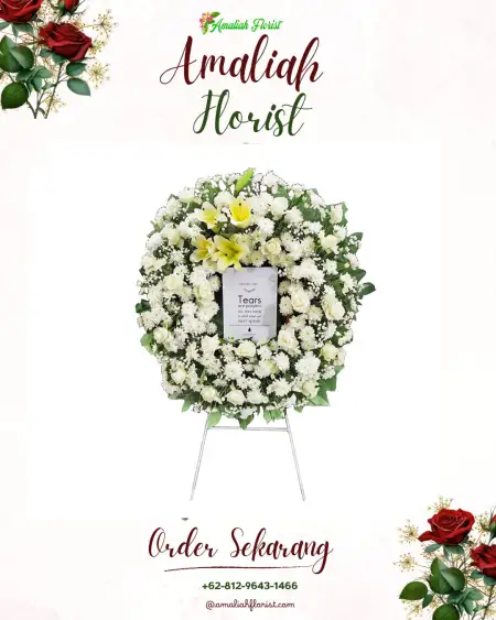 Krans Bunga Duka Ketanen